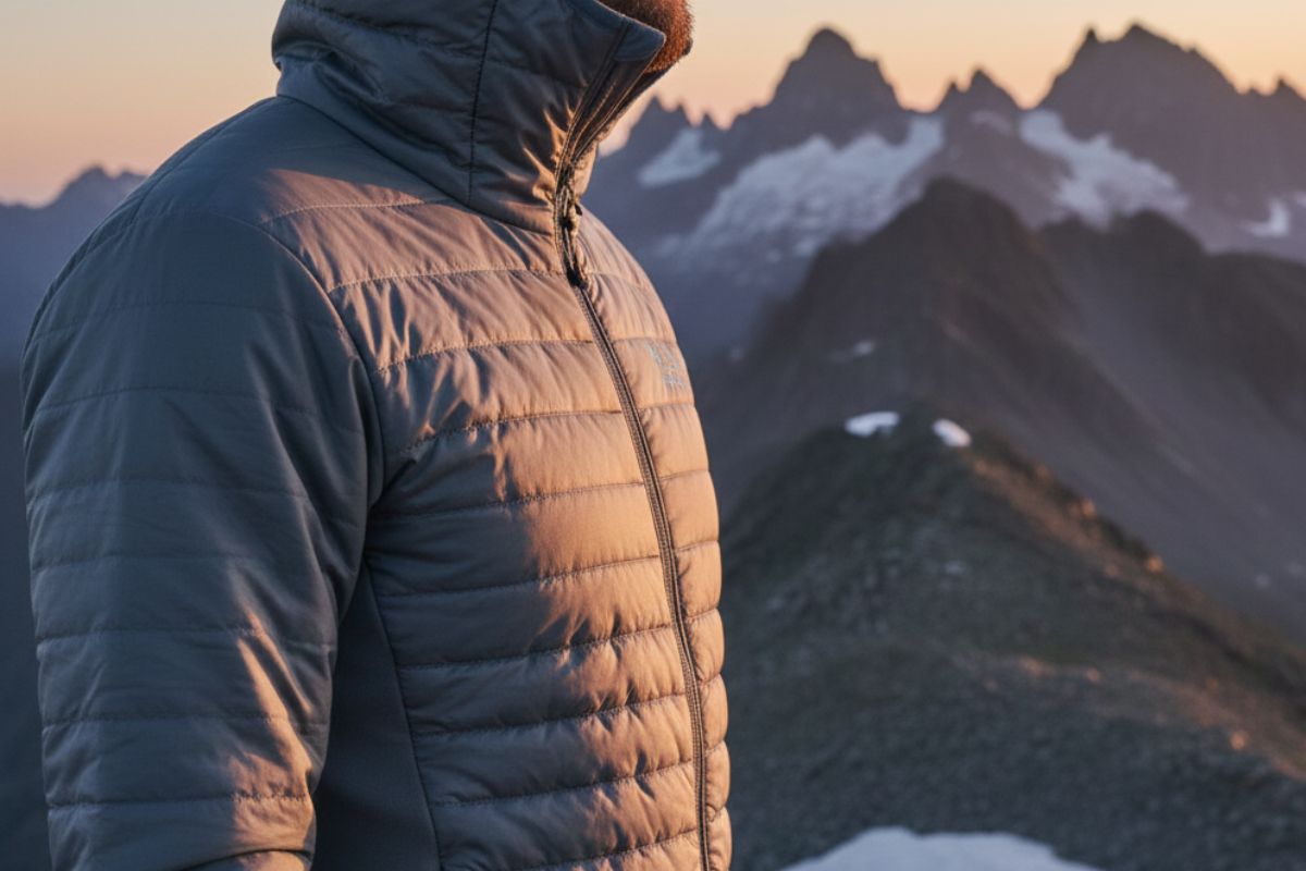 Mid layer for trekking 